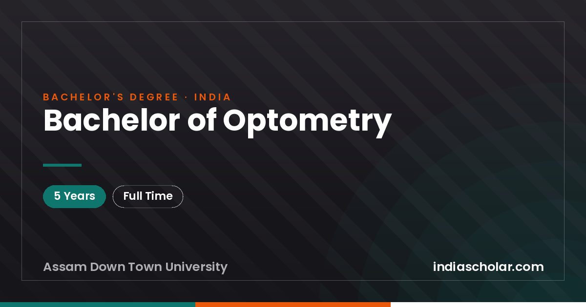 Bachelor of Optometry
