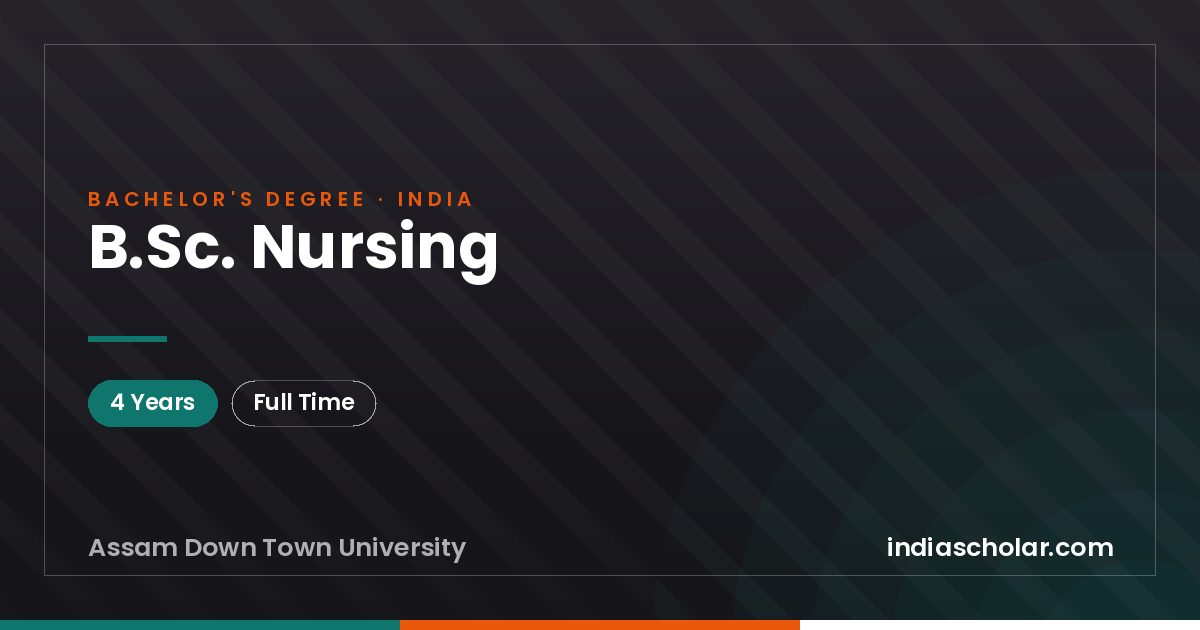 B.Sc. Nursing