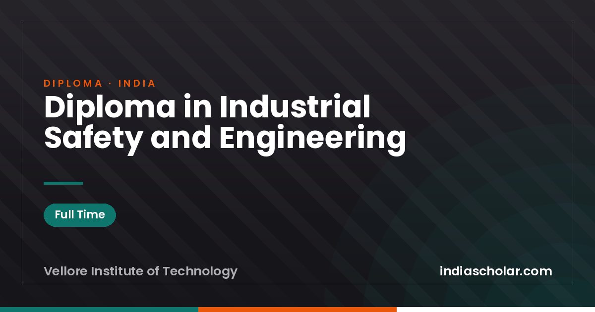 Diploma in Industrial Safety and Engineering