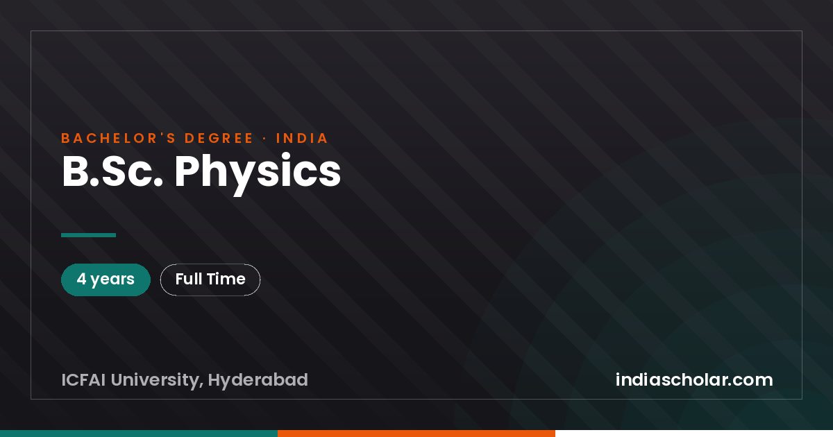 B.Sc. Physics