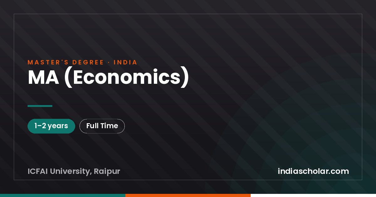 MA (Economics)