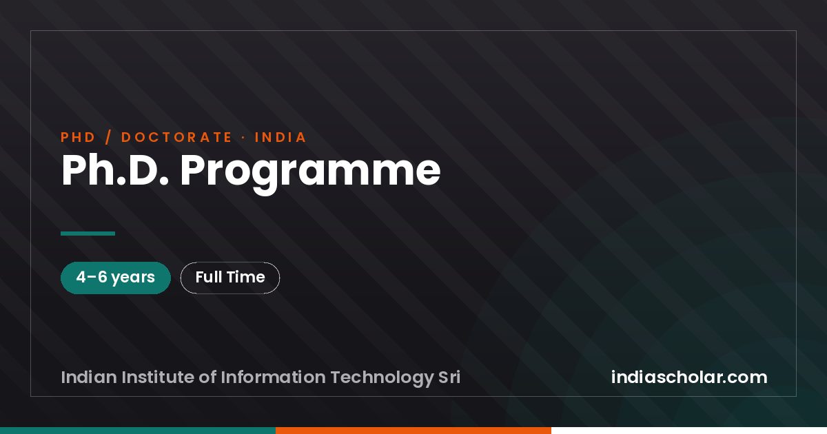 Ph.D. Programme