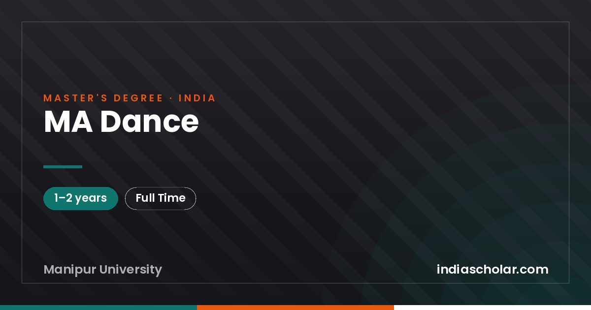 MA Dance