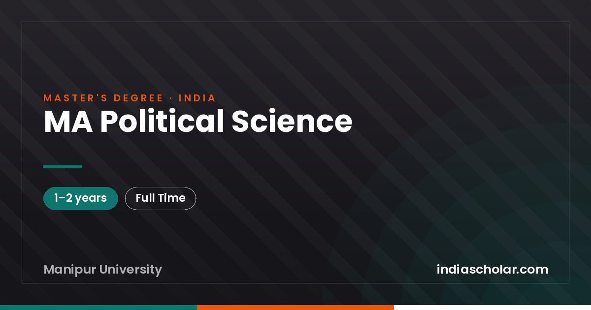 MA Political Science