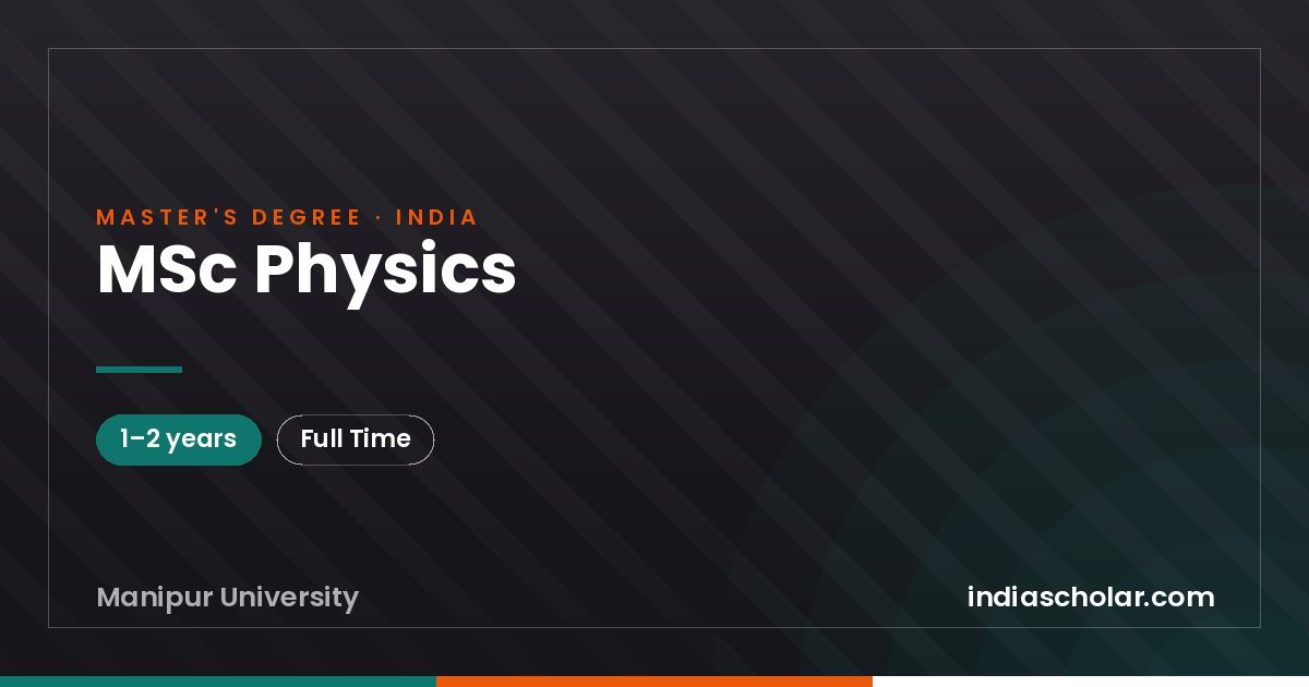 MSc Physics