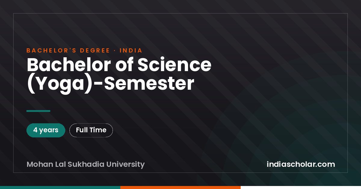 Bachelor of Science (Yoga)-Semester