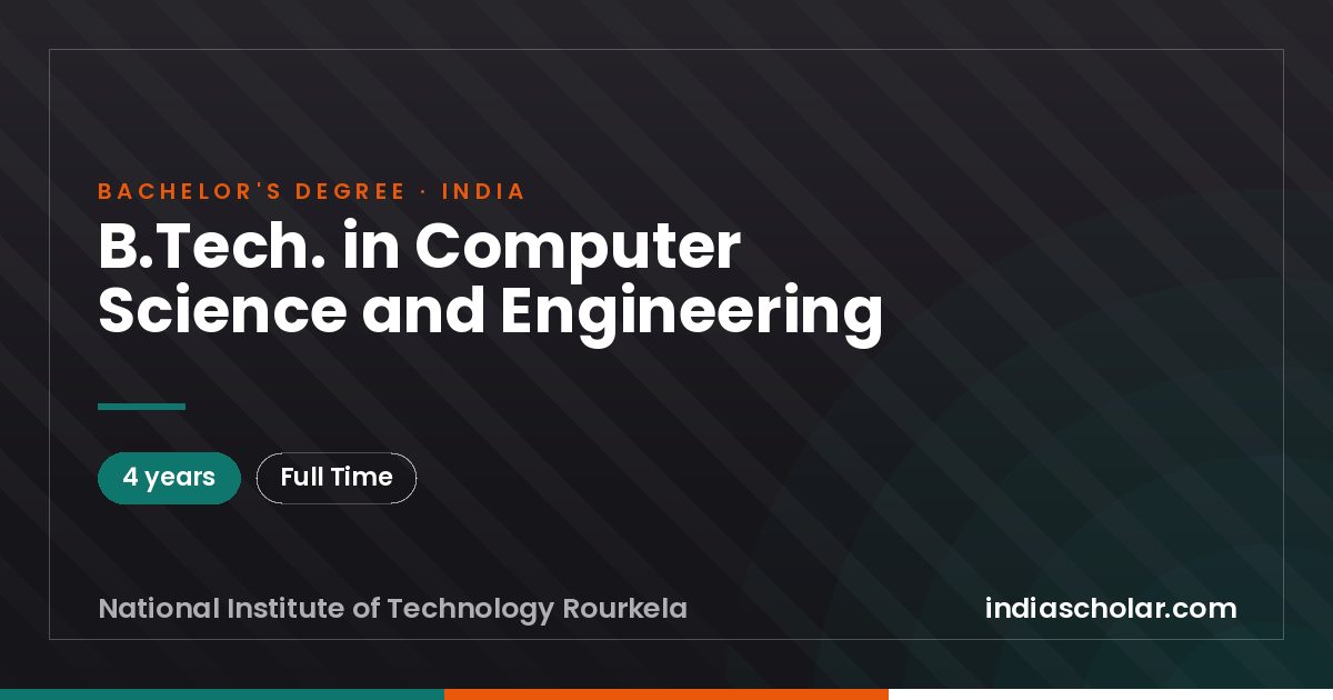 B.Tech. in Computer Science and Engineering