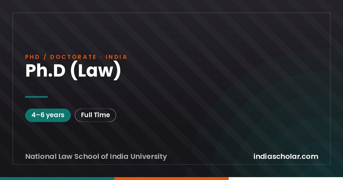 Ph.D (Law)
