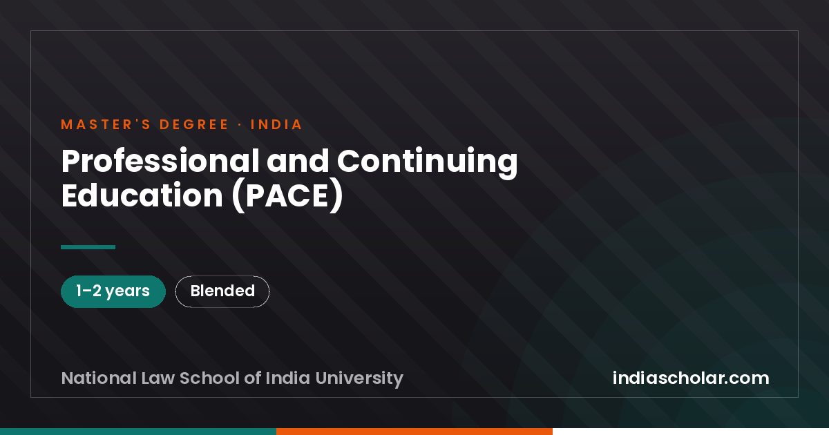 Professional and Continuing Education (PACE)