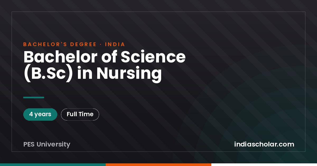 Bachelor of Science (B.Sc) in Nursing