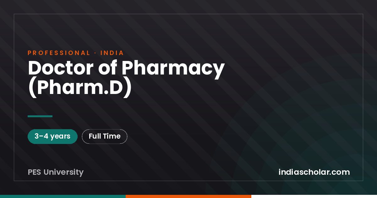 Doctor of Pharmacy (Pharm.D)