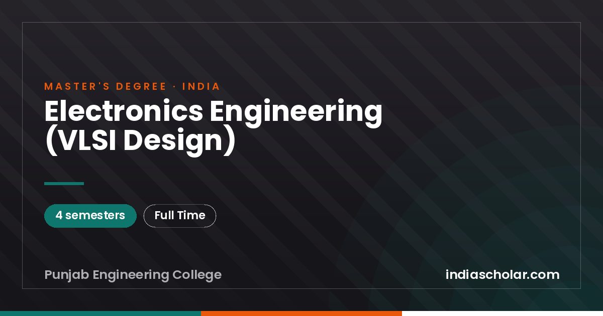 Electronics Engineering (VLSI Design)