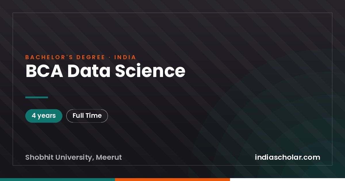 BCA Data Science