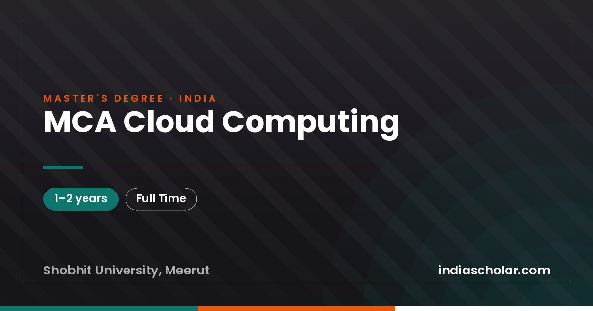MCA Cloud Computing