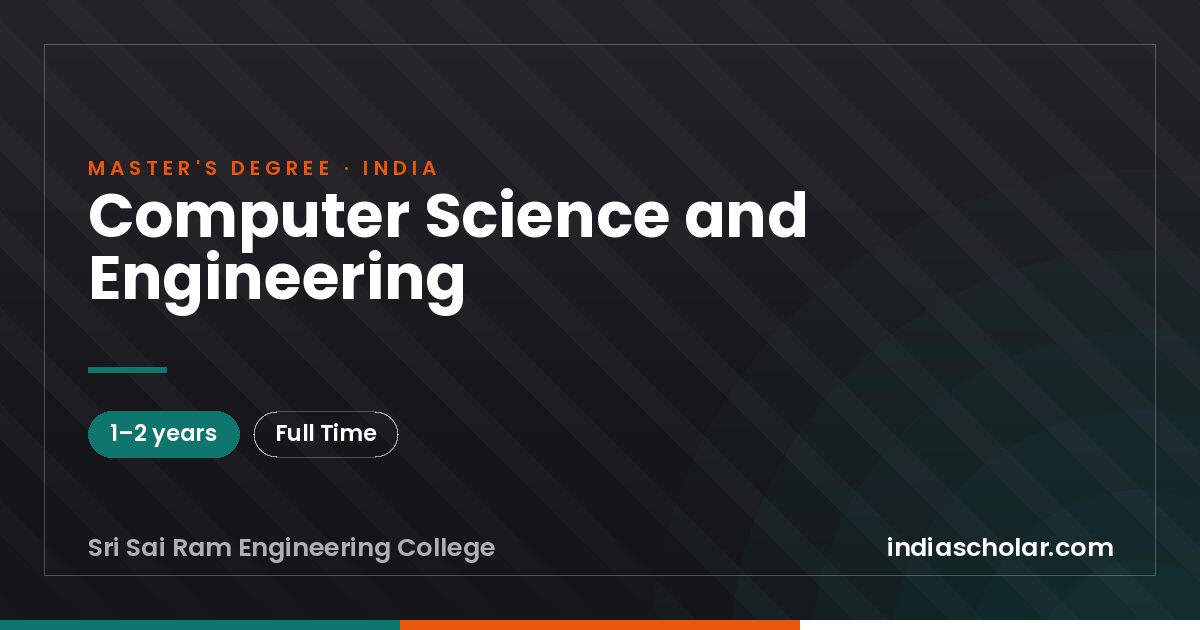 Computer Science and Engineering