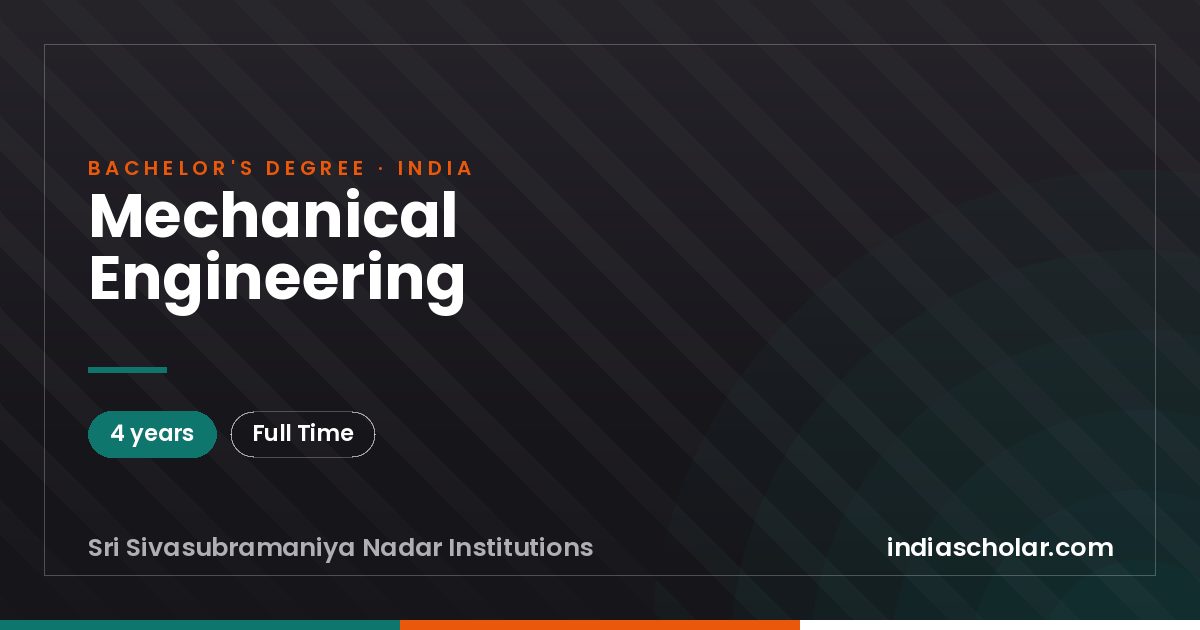 Mechanical Engineering