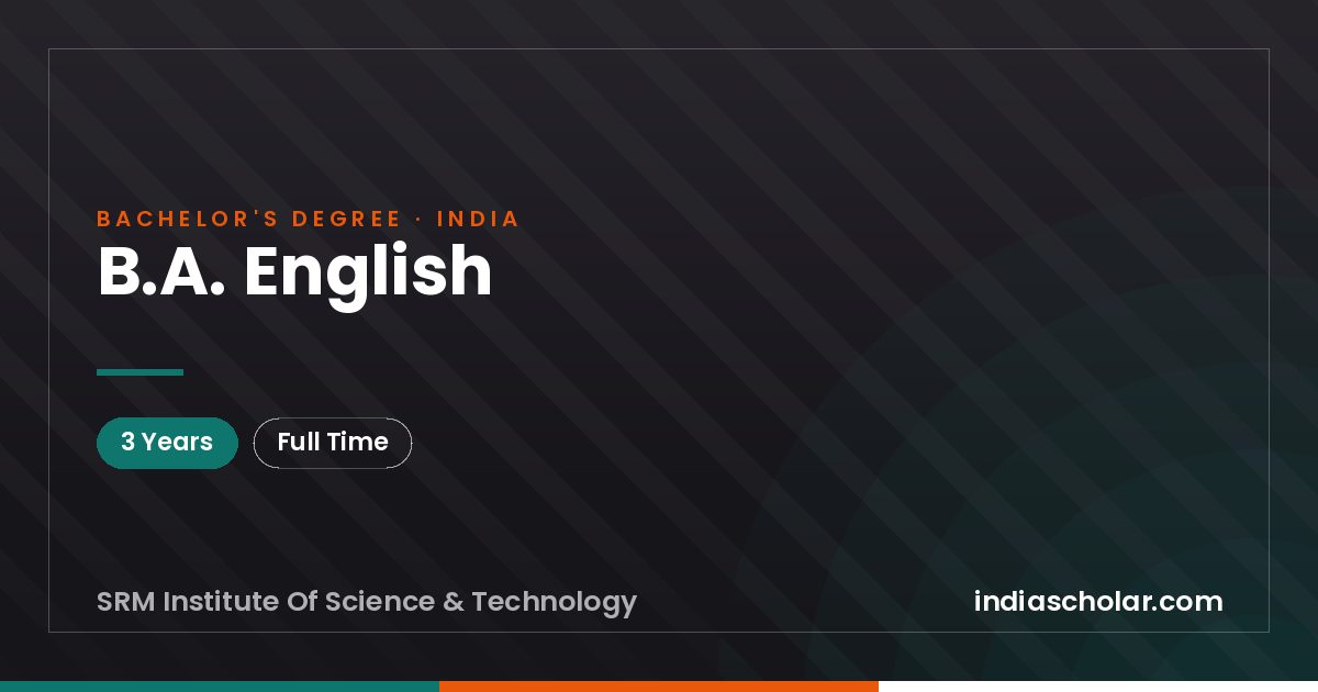B.A. English