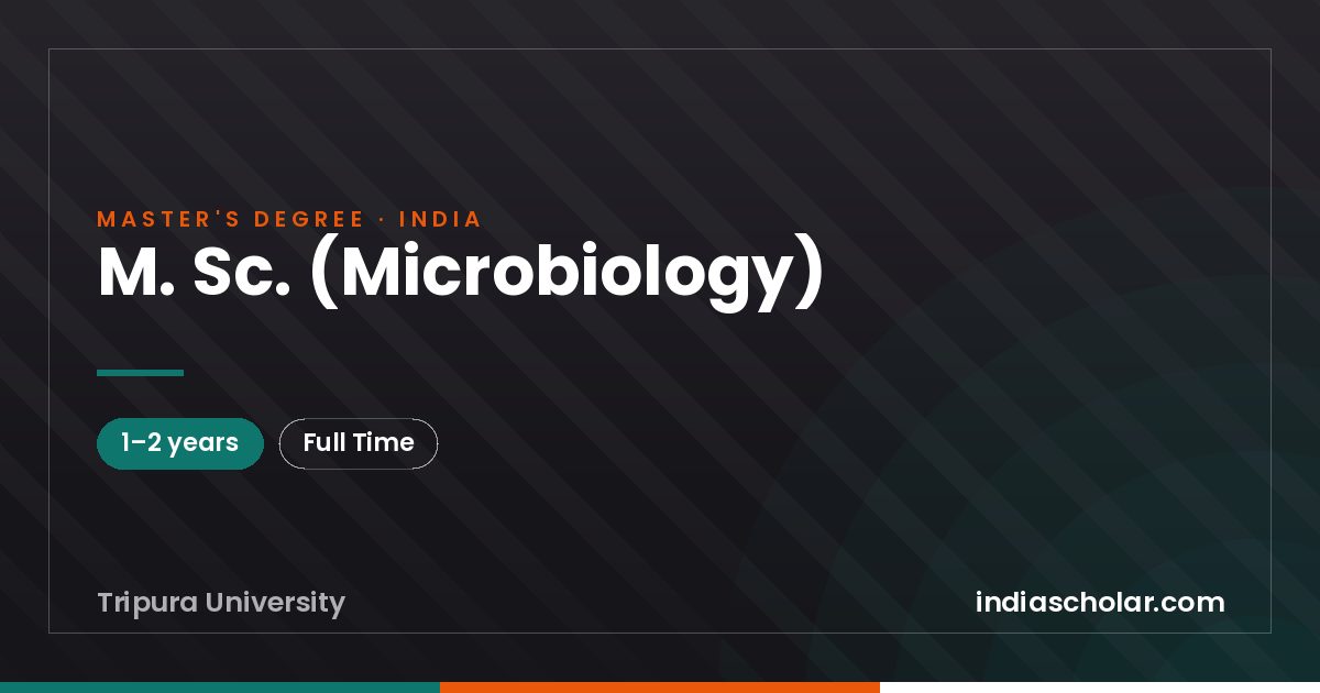 M. Sc. (Microbiology)