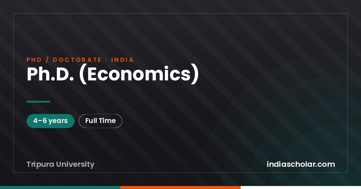Ph.D. (Economics)