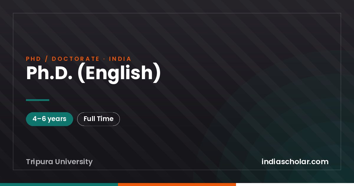 Ph.D. (English)