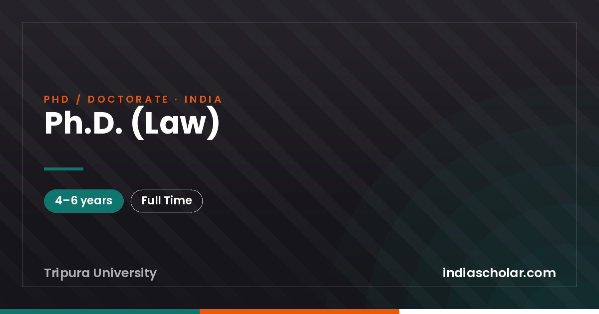 Ph.D. (Law)