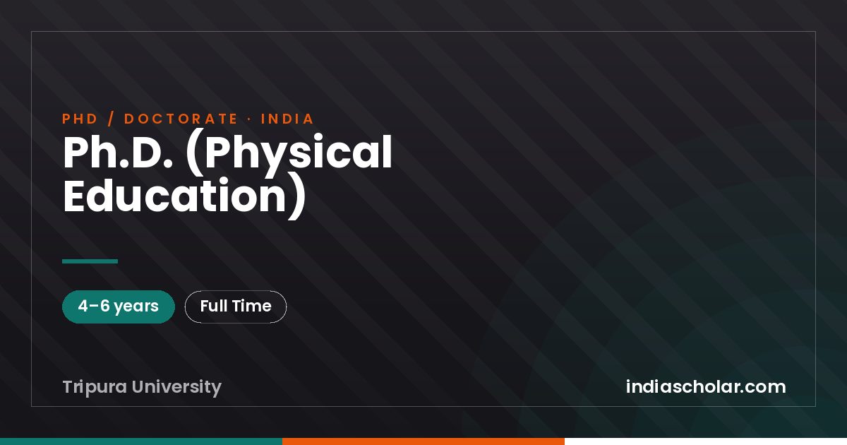 Ph.D. (Physical Education)