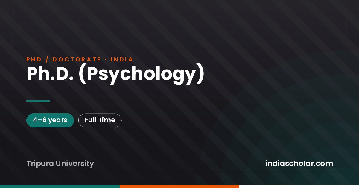 Ph.D. (Psychology)