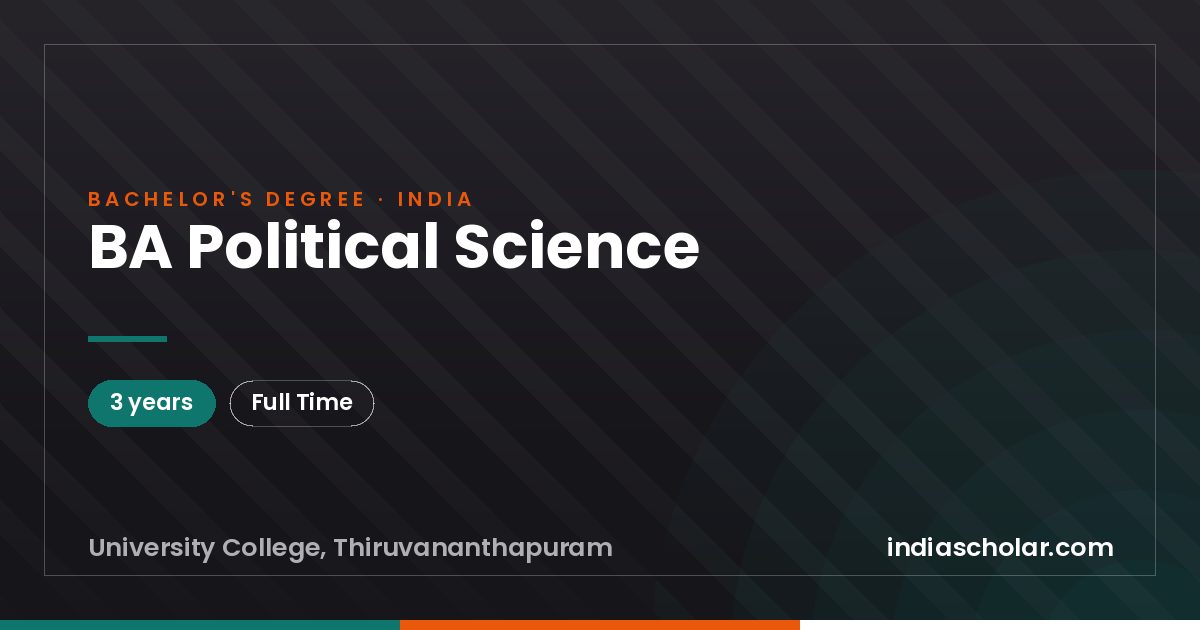 BA Political Science