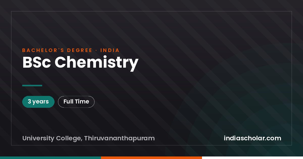 BSc Chemistry
