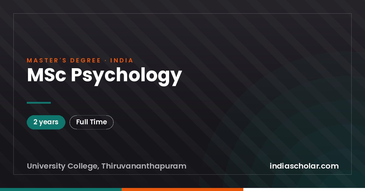 MSc Psychology