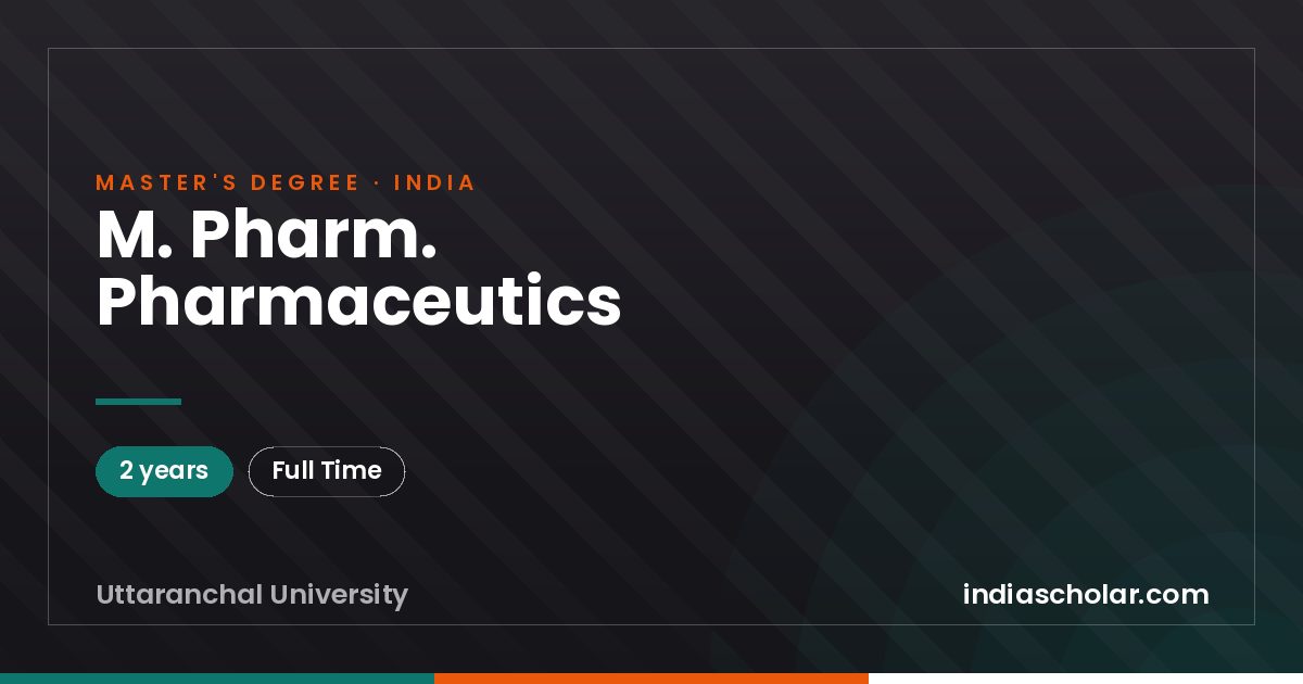 M. Pharm. Pharmaceutics