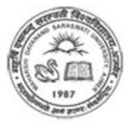 Maharshi Dayanand Sarswati University Ajmer logo