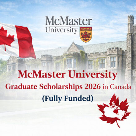 mcmaster canada scholarship